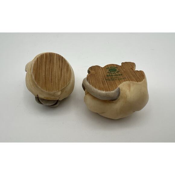 Harmony Kingdom 2001 Pot Bellys Mouser Trinket Box Pudgy Cat Figurine 2” - Picture 10 of 11